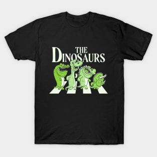 The Dinosaurs Funny Dino Design T-Shirt